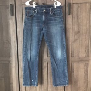 Polo Ralph Lauren 34 x 30 Classic 867 Blue Jeans